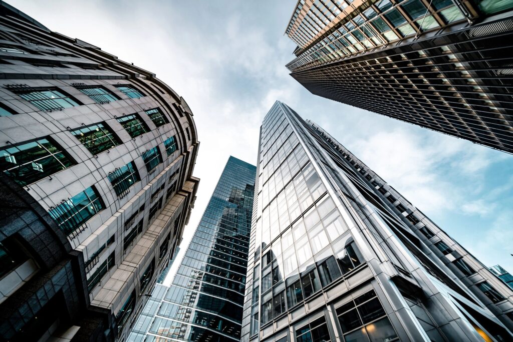 UK finance office modern
